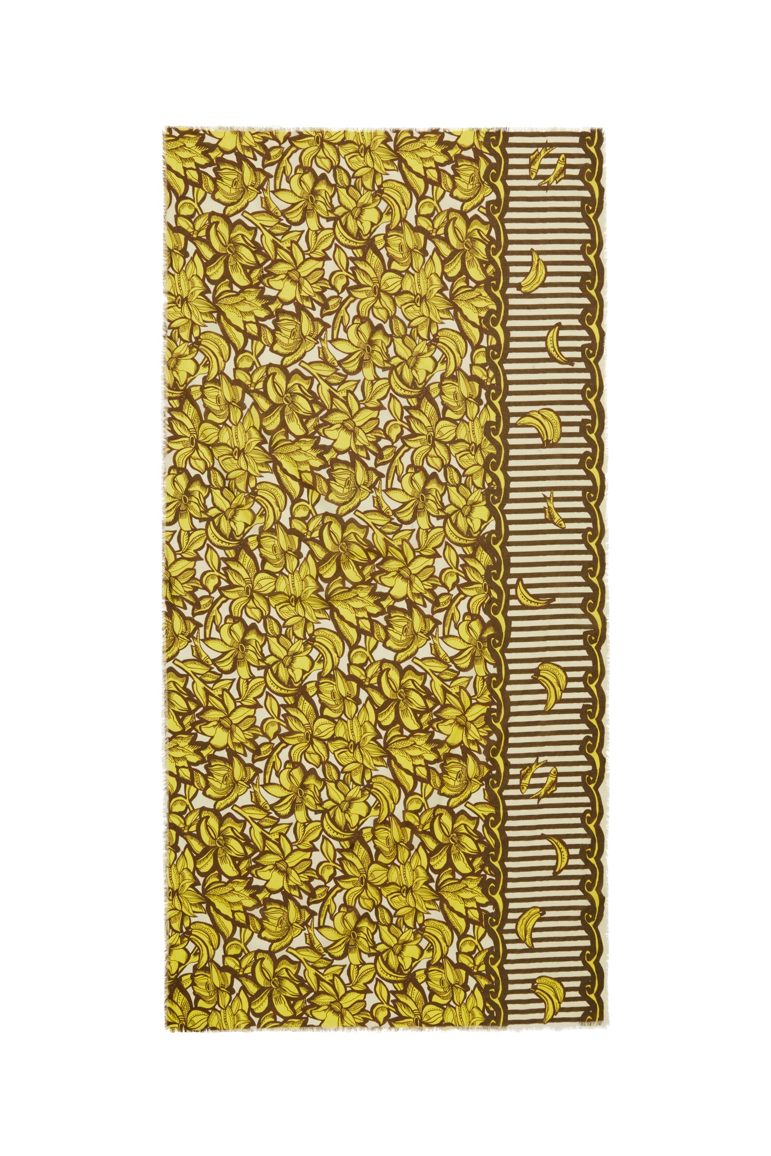 Alemaïs Mona Cotton paréo coton imprimé OS