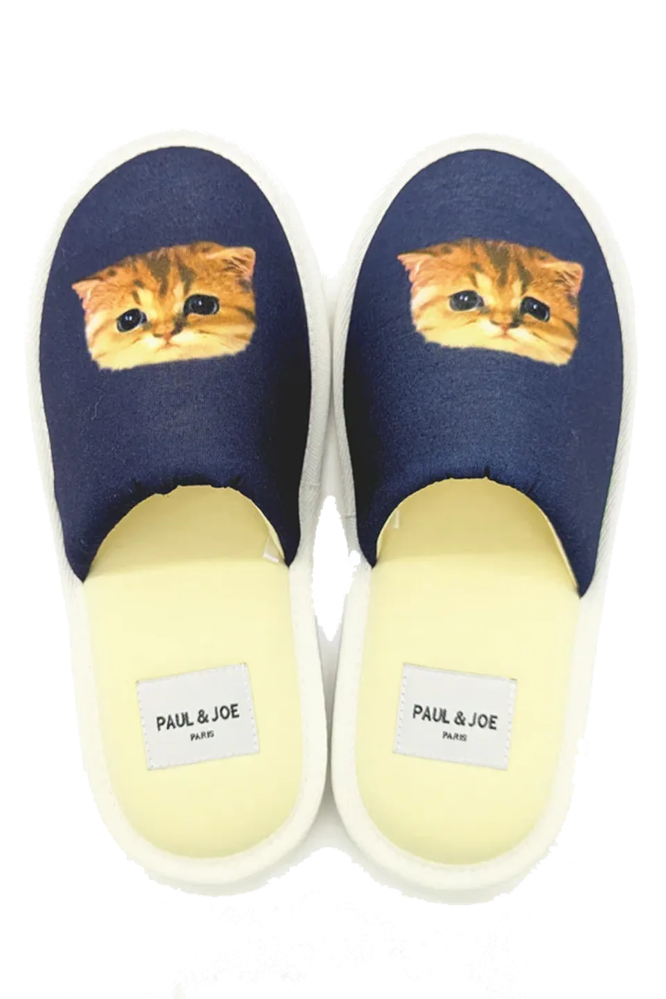 Paul & Joe Nounette pantoufles marine chat 37-39