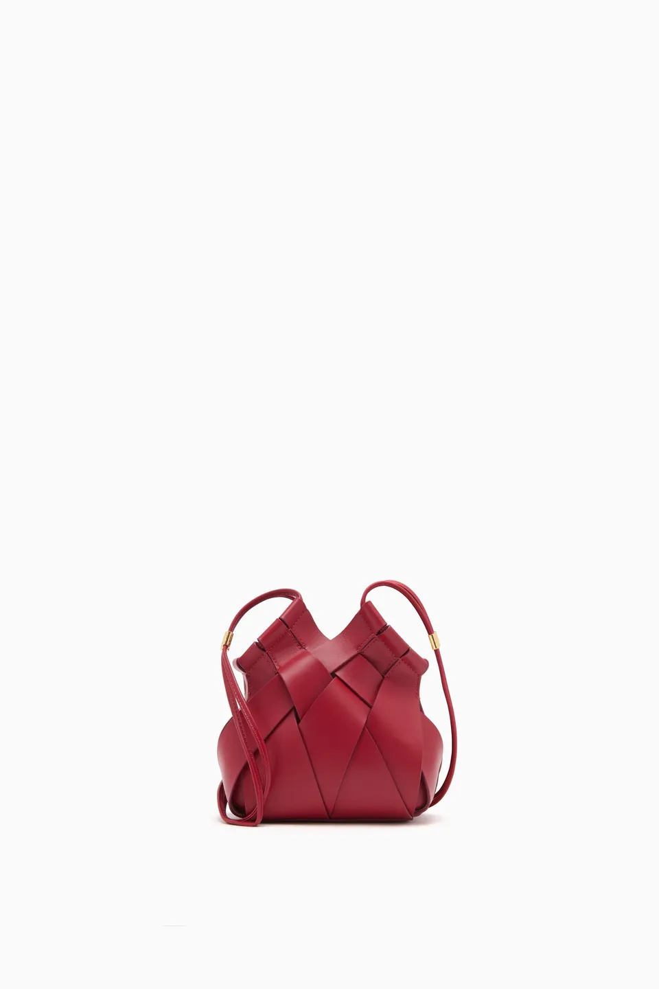 Ulla Johnson Charlotte Crossbody Sac Claret Cuir Agneau