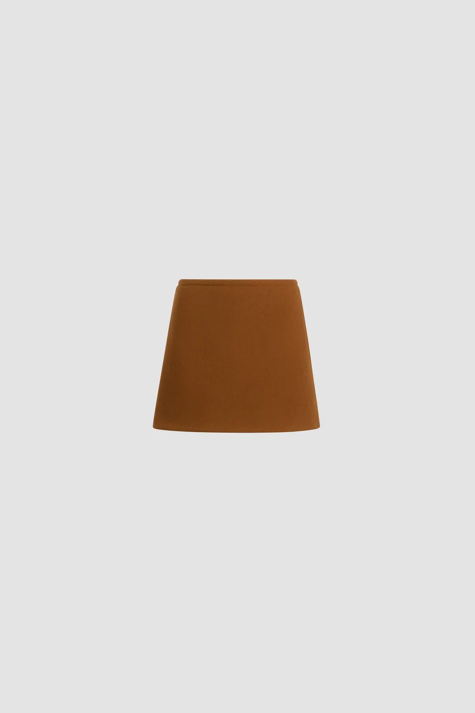 Patou SK086 mini jupe trapèze Mahogany 34-44