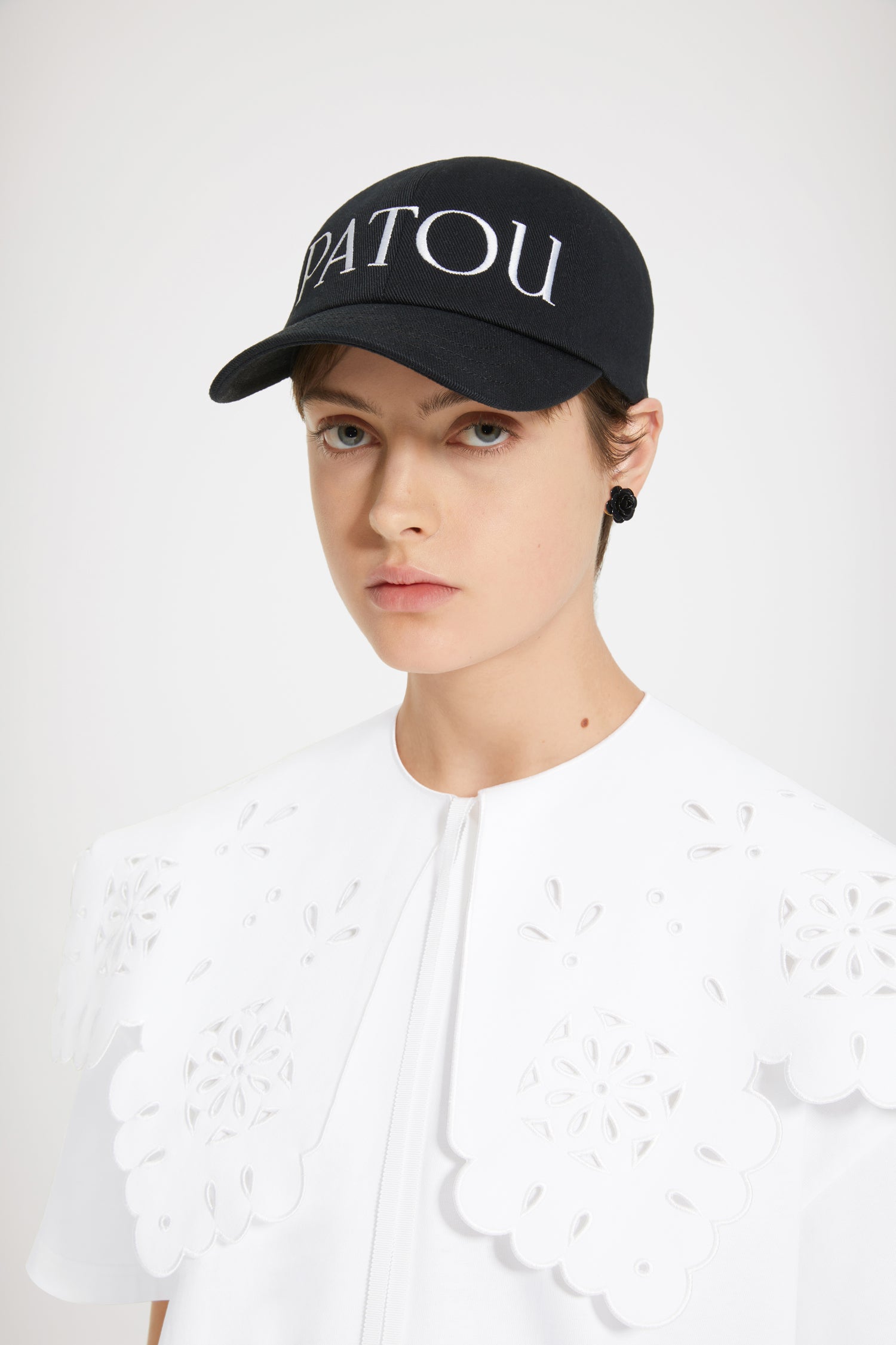 Patou JE0579990001W robe t-shirt coton blanche
