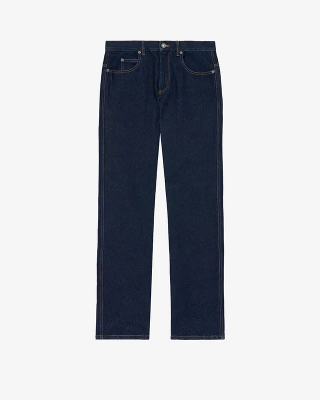 Isabel Marant Lewys jean droit foncé nuit
