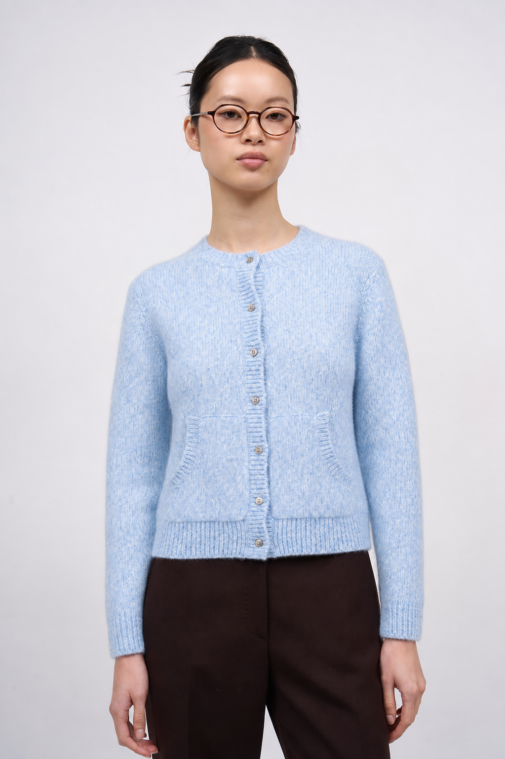 Paul & Joe Mailles cardigan Roussillon cachemire poches