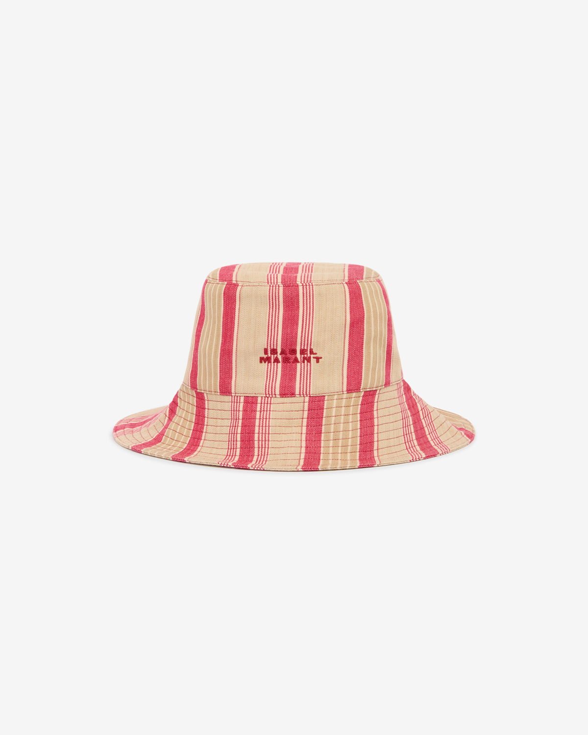 Isabel Marant Shaelyn CU074XFA bob coton rouge rayé