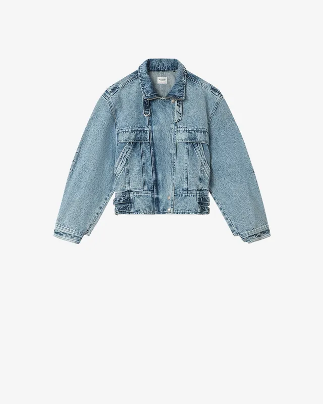 Isabel Marant Joseline VE0609FA veste jean bleu clair