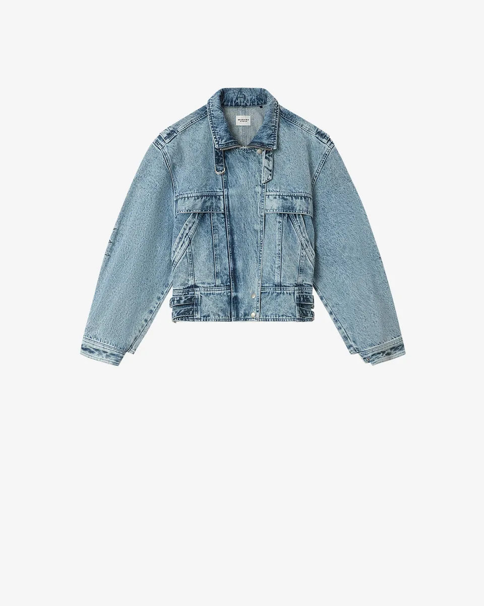 Isabel Marant Joseline VE0609FA veste jean bleu clair