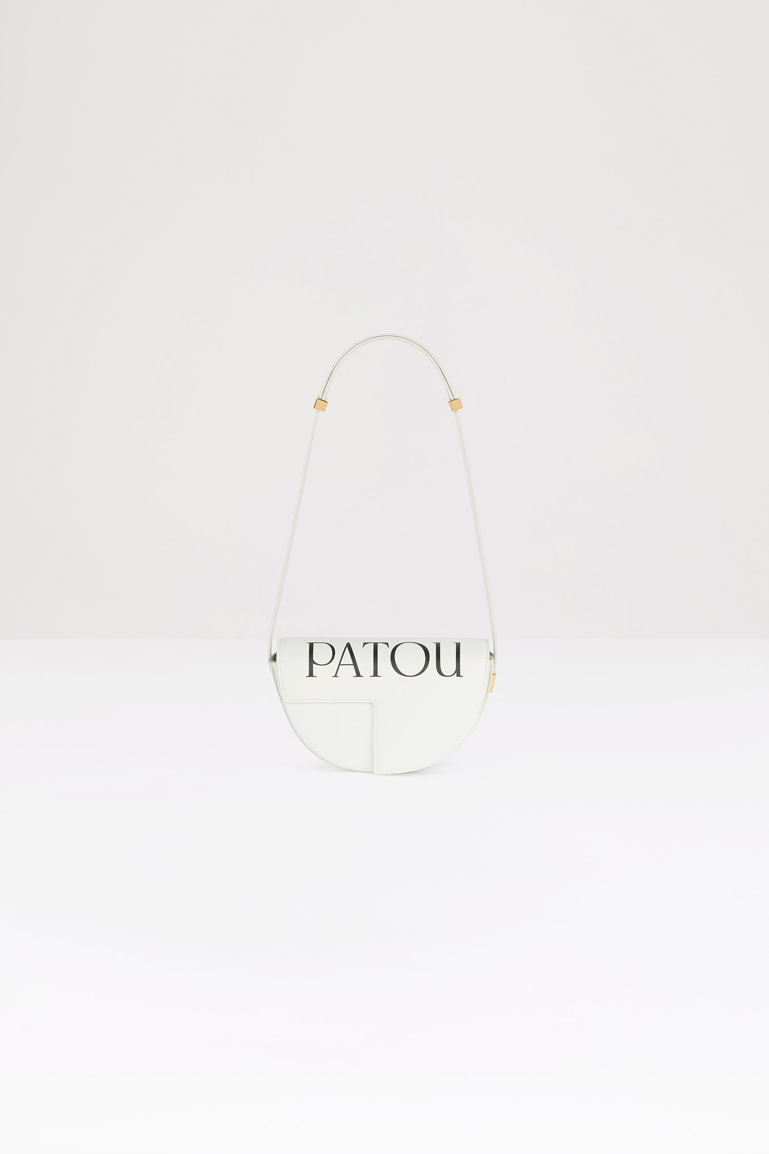 Patou Bags P24BA0035102009B Le Petit Patou cuir blanc