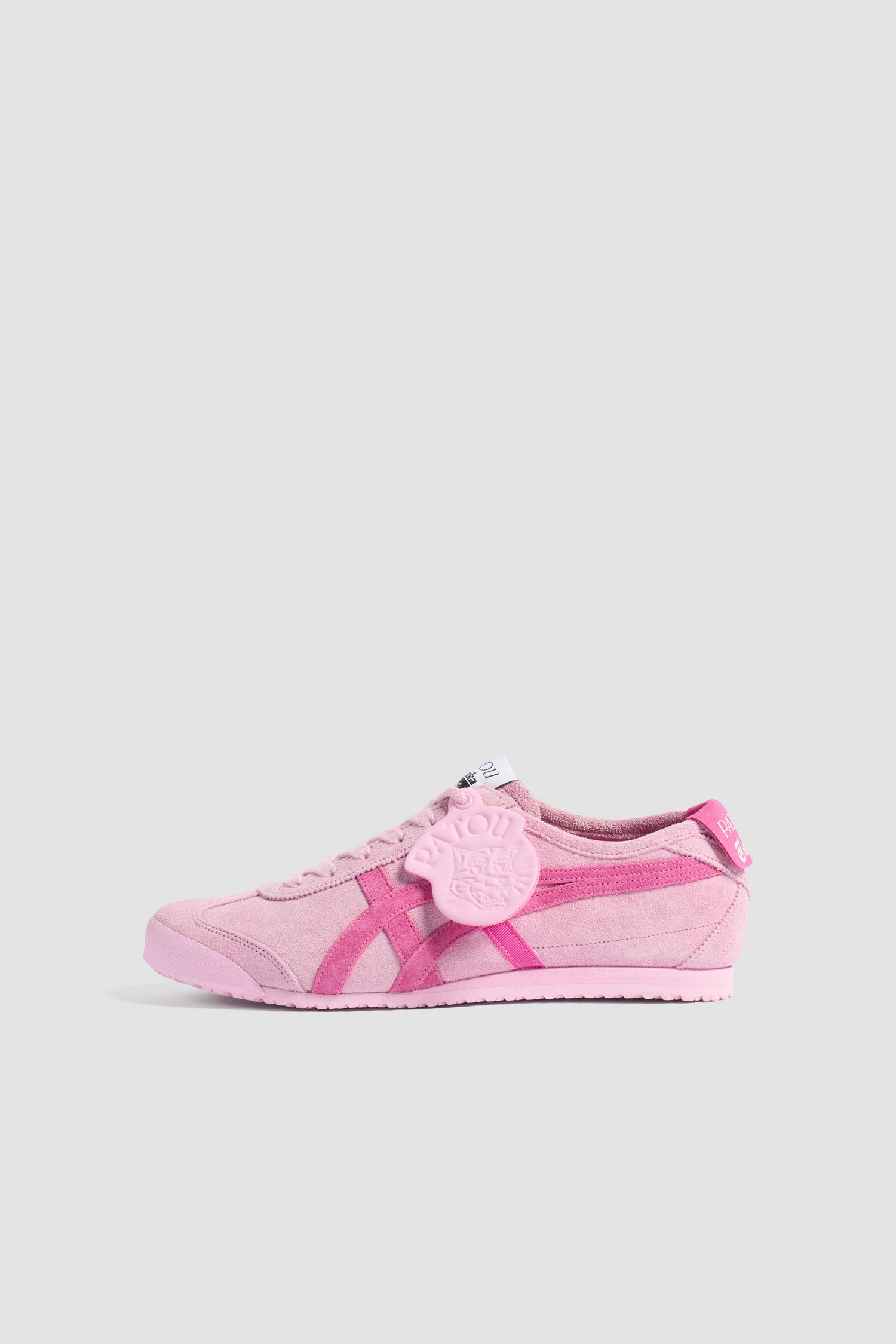 Patou x Onitsuka Tiger Mexico 66 basket suède rose