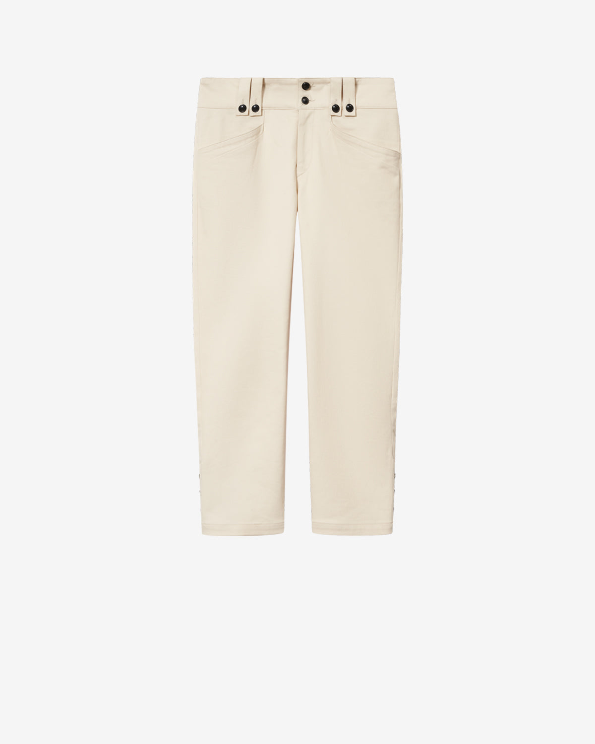 Isabel Marant Berna pantalon capri écru stretch