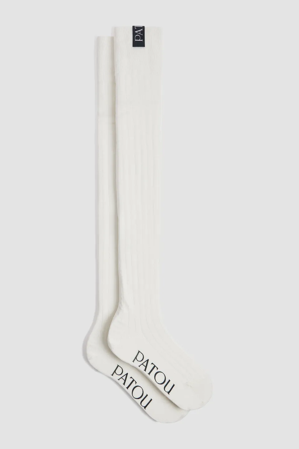 Patou Accessories H26AC1710239001W chaussettes mi-mollet blanc TU