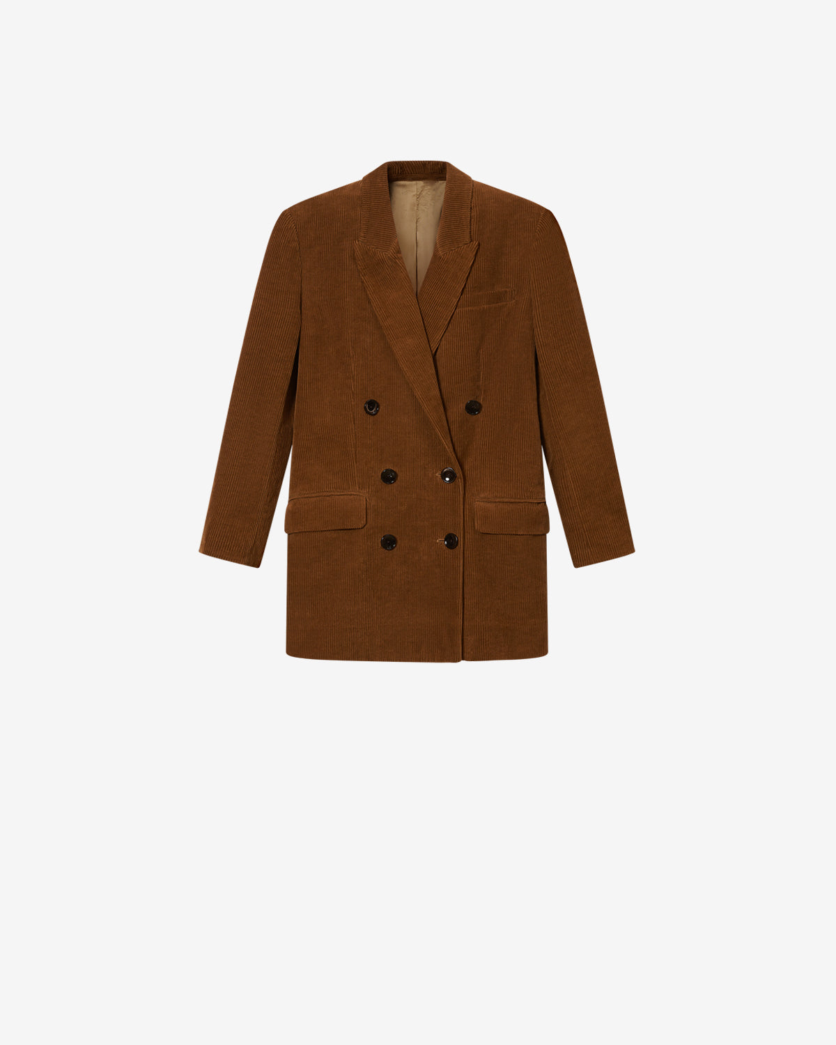 Isabel Marant Rasma Veste tailleur caramel velours