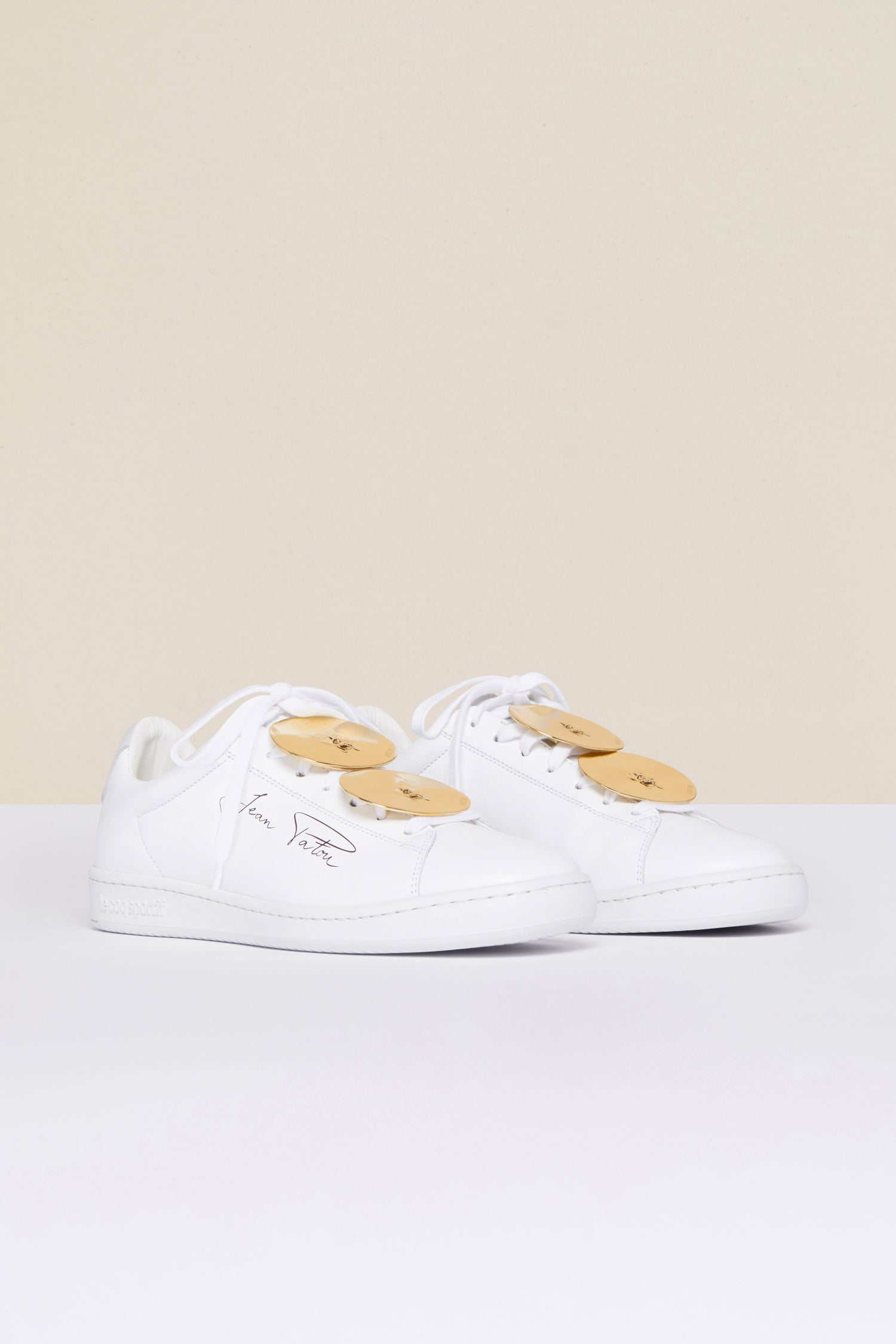 Patou A20FOLCS03001JW baskets basses blanc bijou 35-42