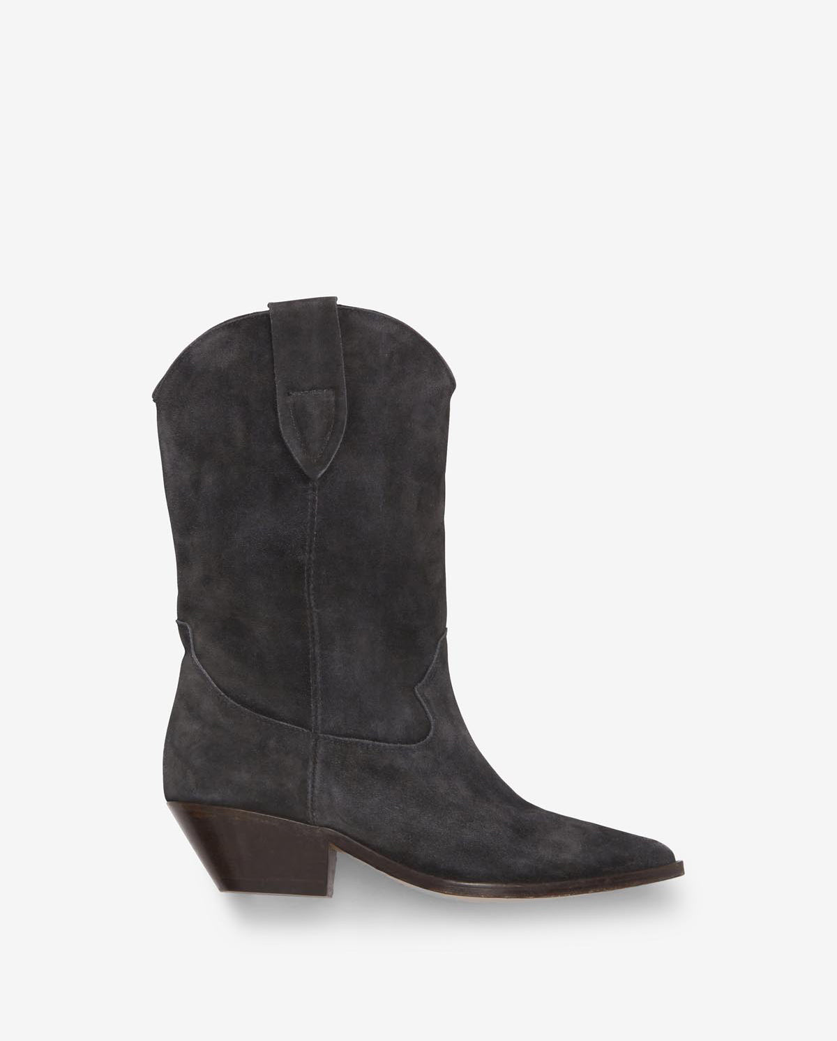 Isabel Marant Duerto bottes santiag noir délavé talon 4 cm