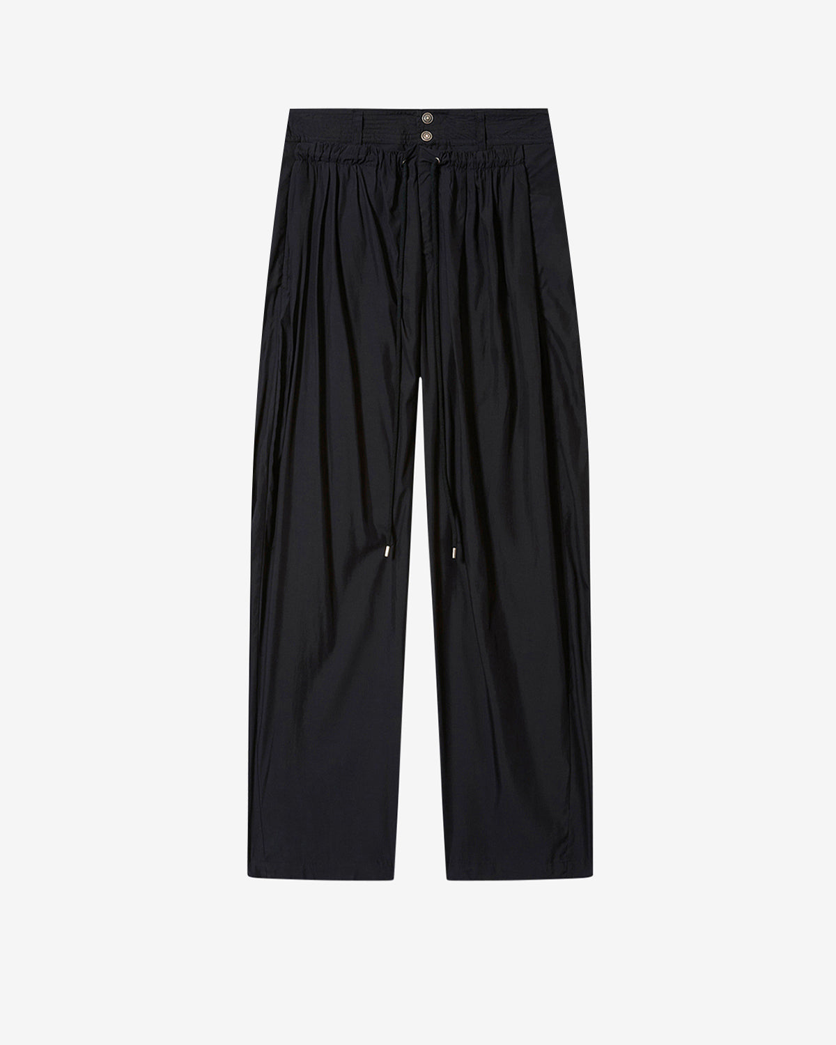 Isabel Marant Inaya Pantalon Large Noir Fluide 36