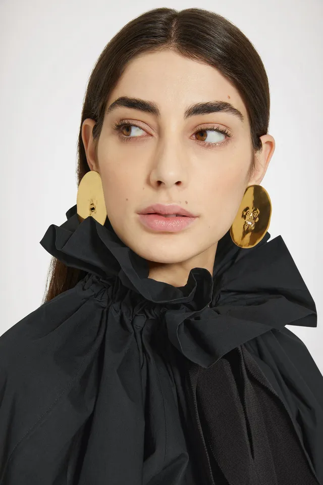 Patou A20JW0321000299G boucles clips laiton Gold