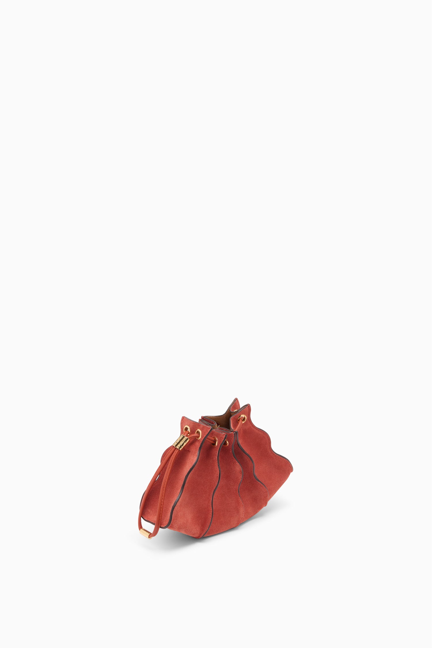 Ulla Johnson Adria sac bandoulière daim Terracotta