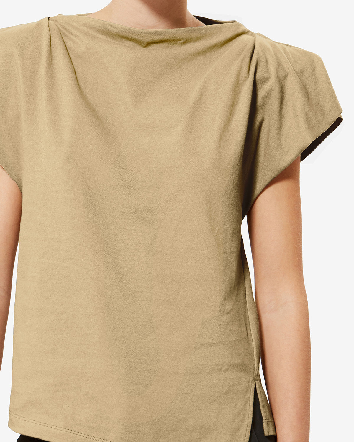 Isabel Marant Sebani t-shirt coton bronze