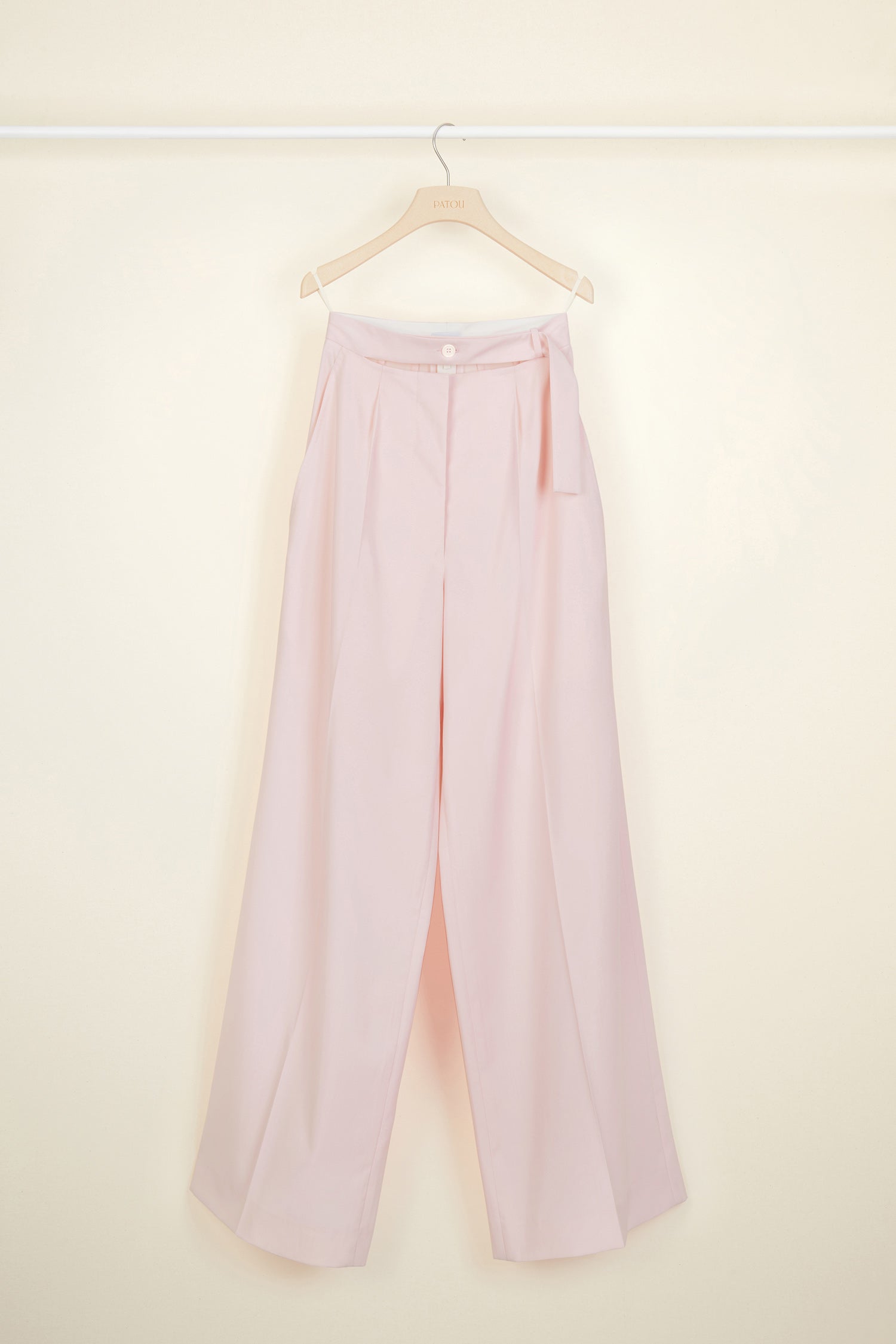 Patou TR005 pantalon large laine Peony 34-44