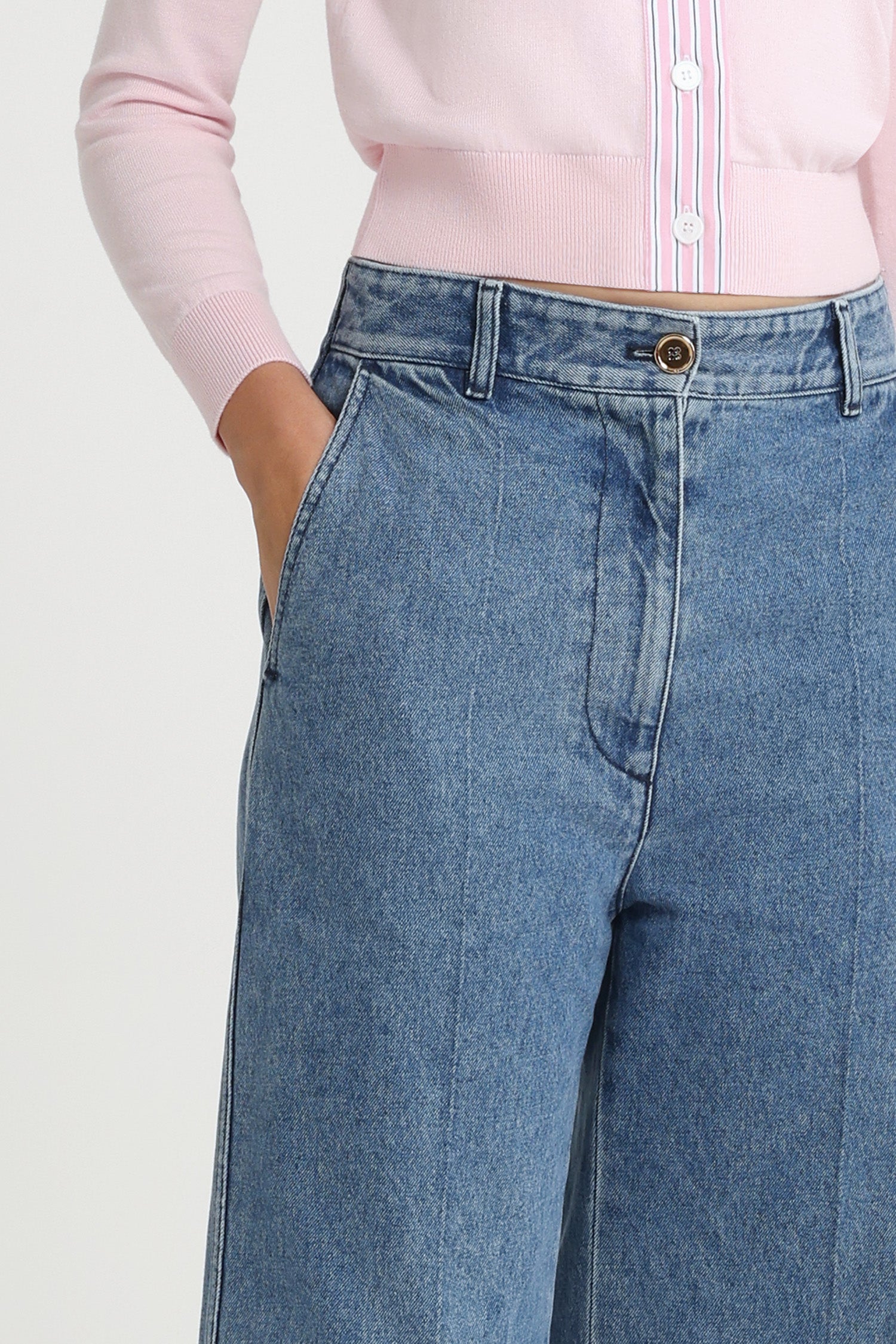 Patou TR003 jean denim coton bleu heritage 38