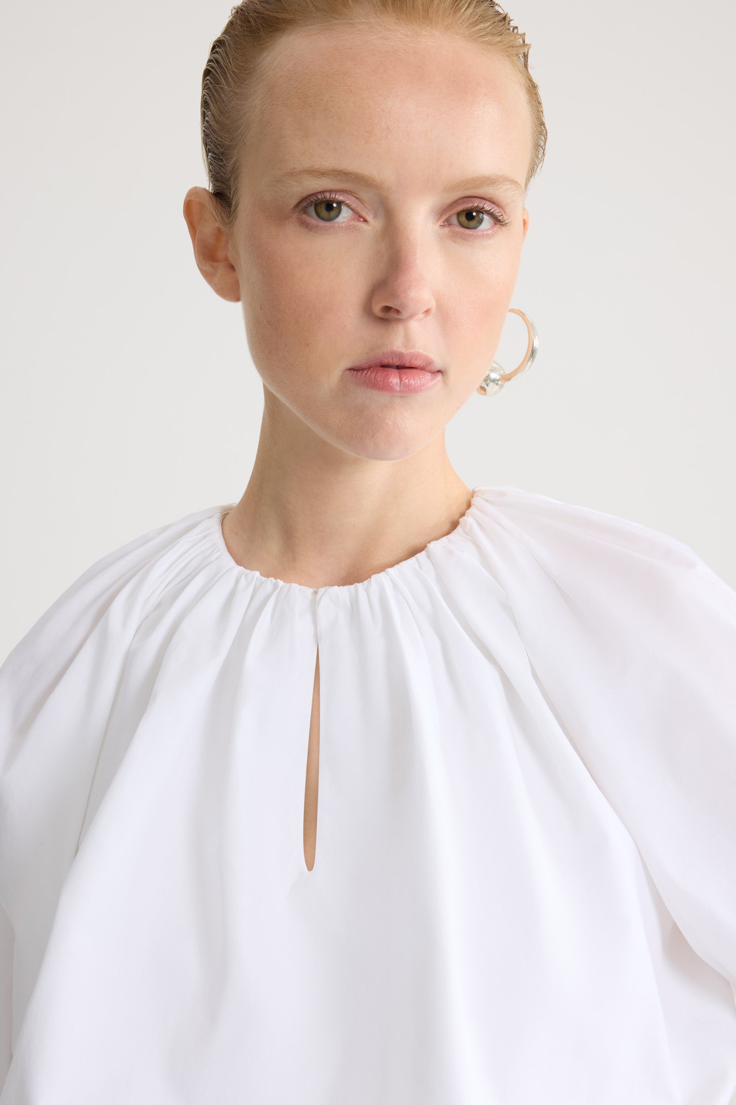 Patou Bubble E26TO177 top coton bio blanc