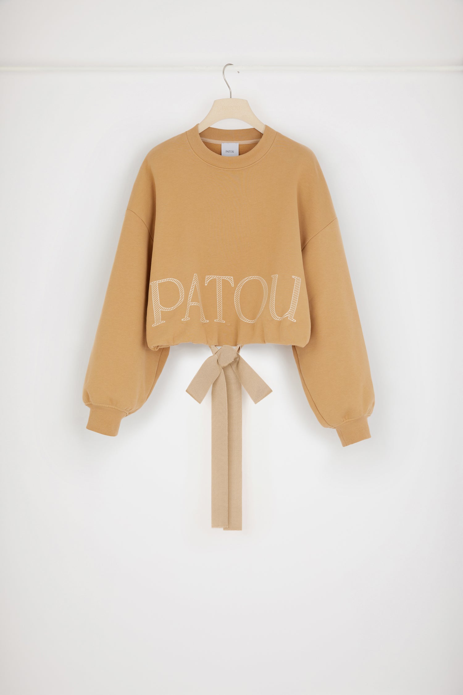 Patou JE054 sweat court coton bio Biscuit