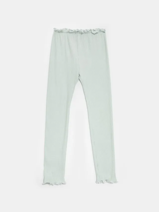 Ester Manas Mini Manas Mint Legging vert coton bébé