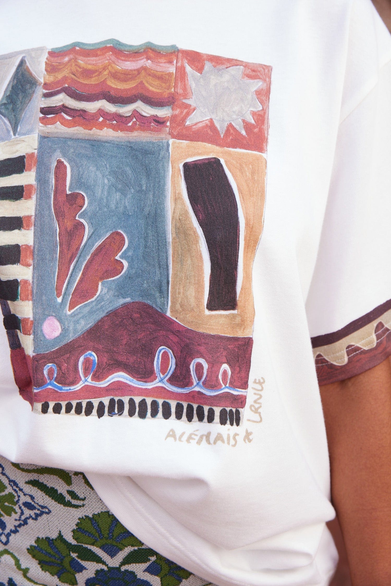 Alemäis Michelle Classic Tee t-shirt coton bio imprimé
