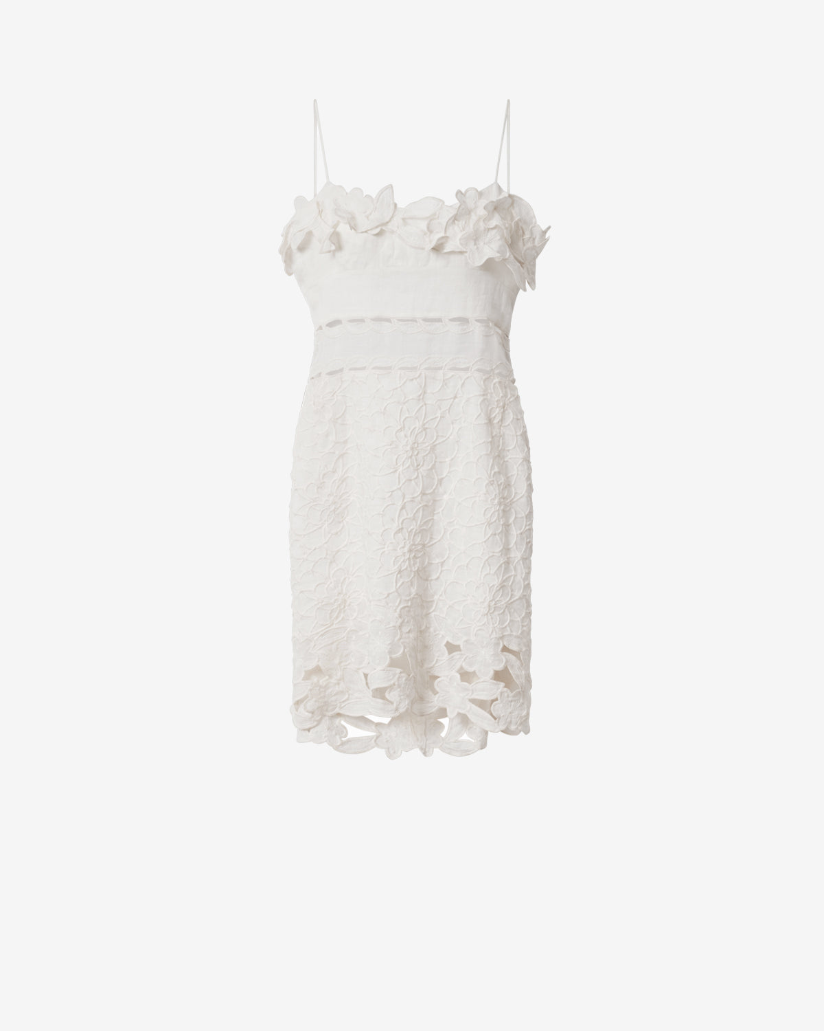 Isabel Marant Reola robe blanche brodée taille 34-44