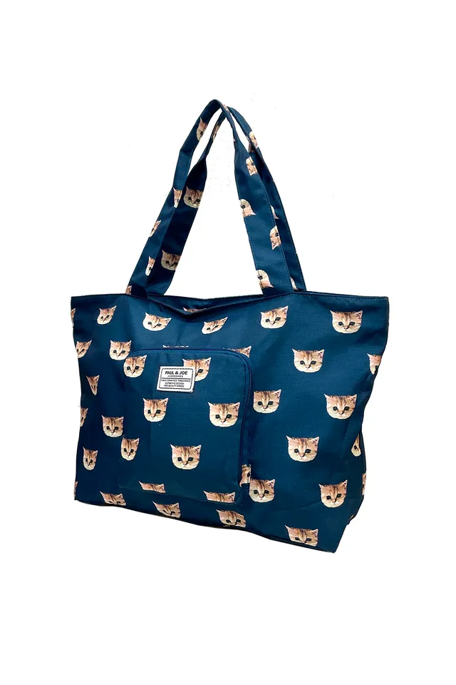 Paul & Joe sac transport Nounette marine pliable 49cm
