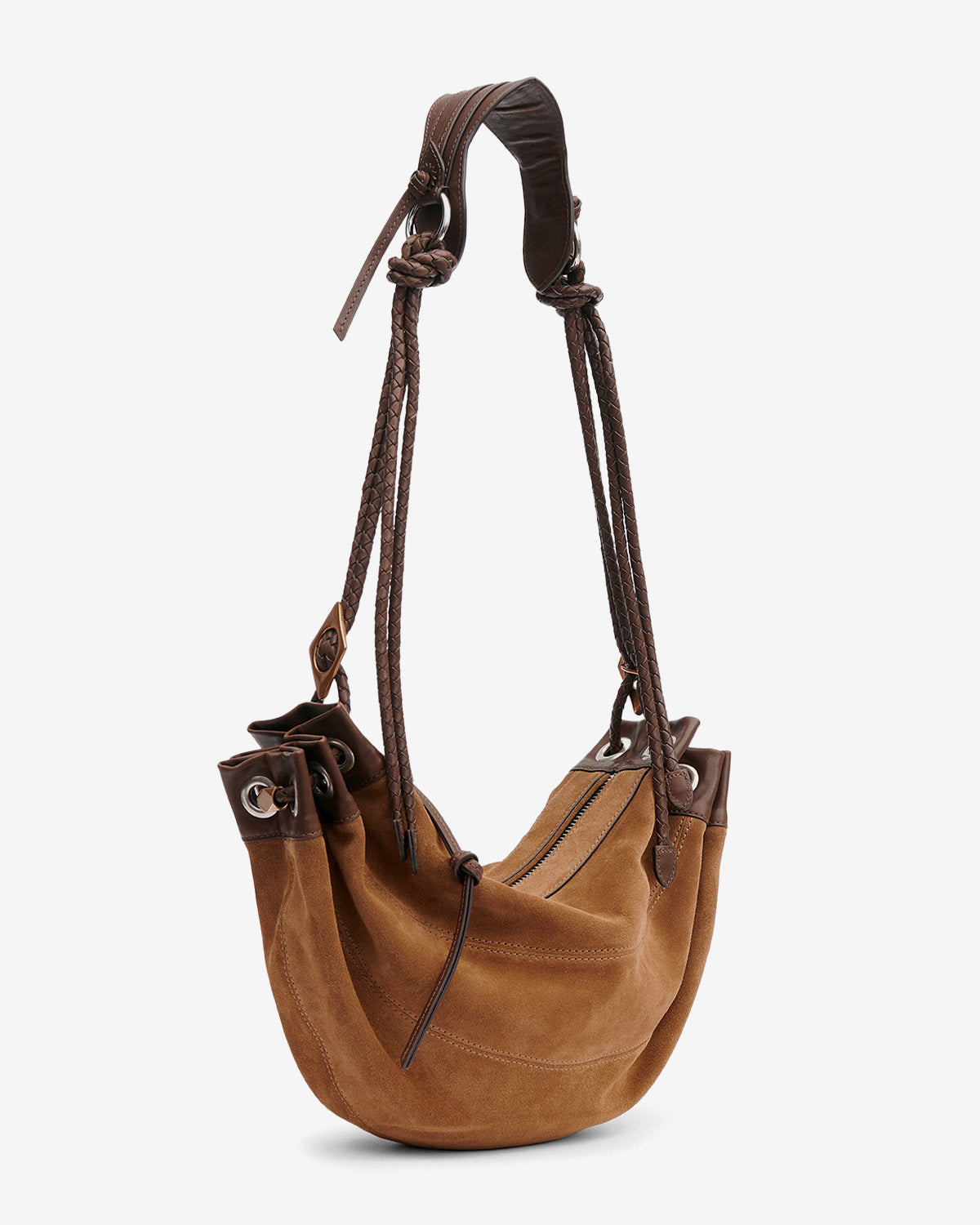 Isabel Marant Maia PP0501FA-D2C09M sac velours taupe
