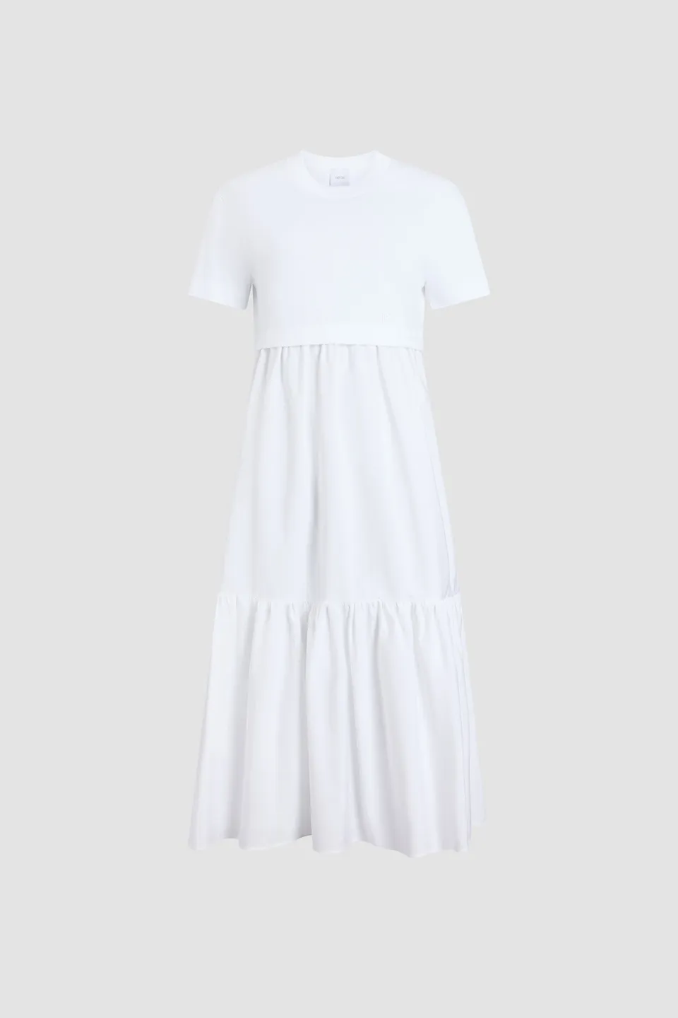 Patou JE2489990001W robe midi coton blanc volume