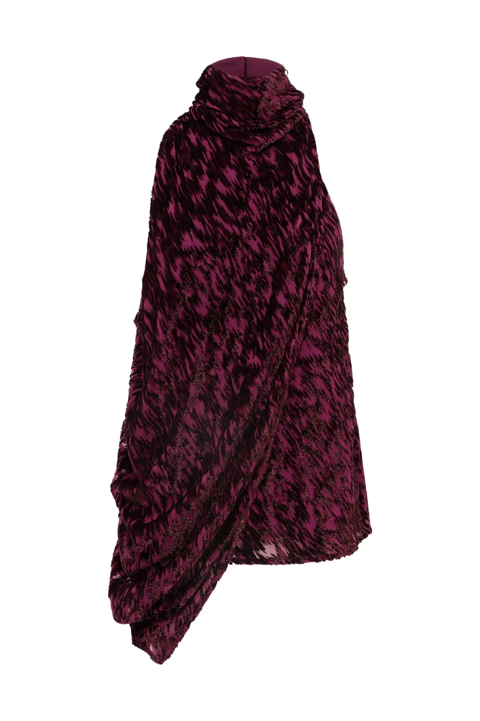 Alemäis Jimi Top haut halter velours métallique