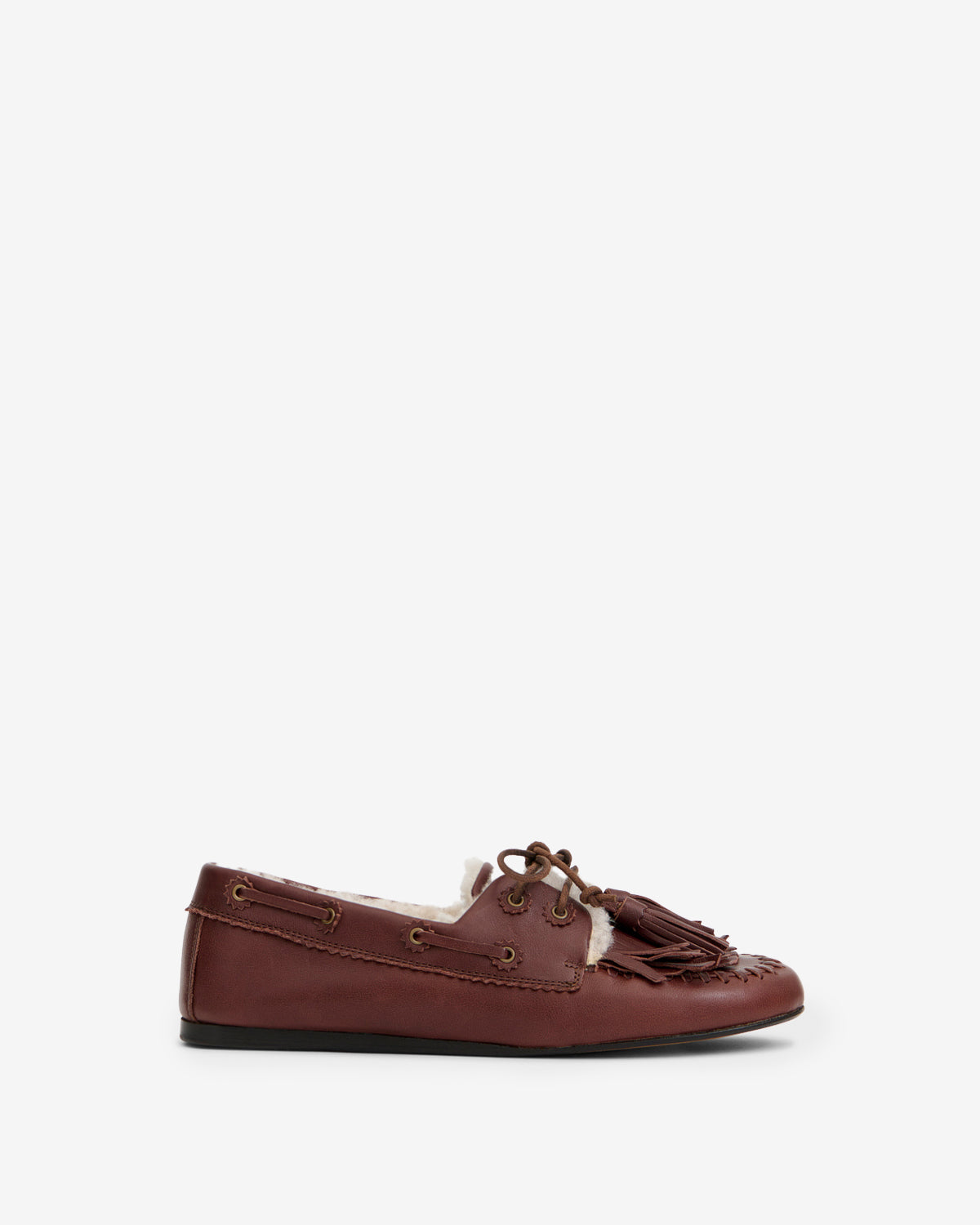 Isabel Marant Fersi MC0038FB mocassins marron shearling