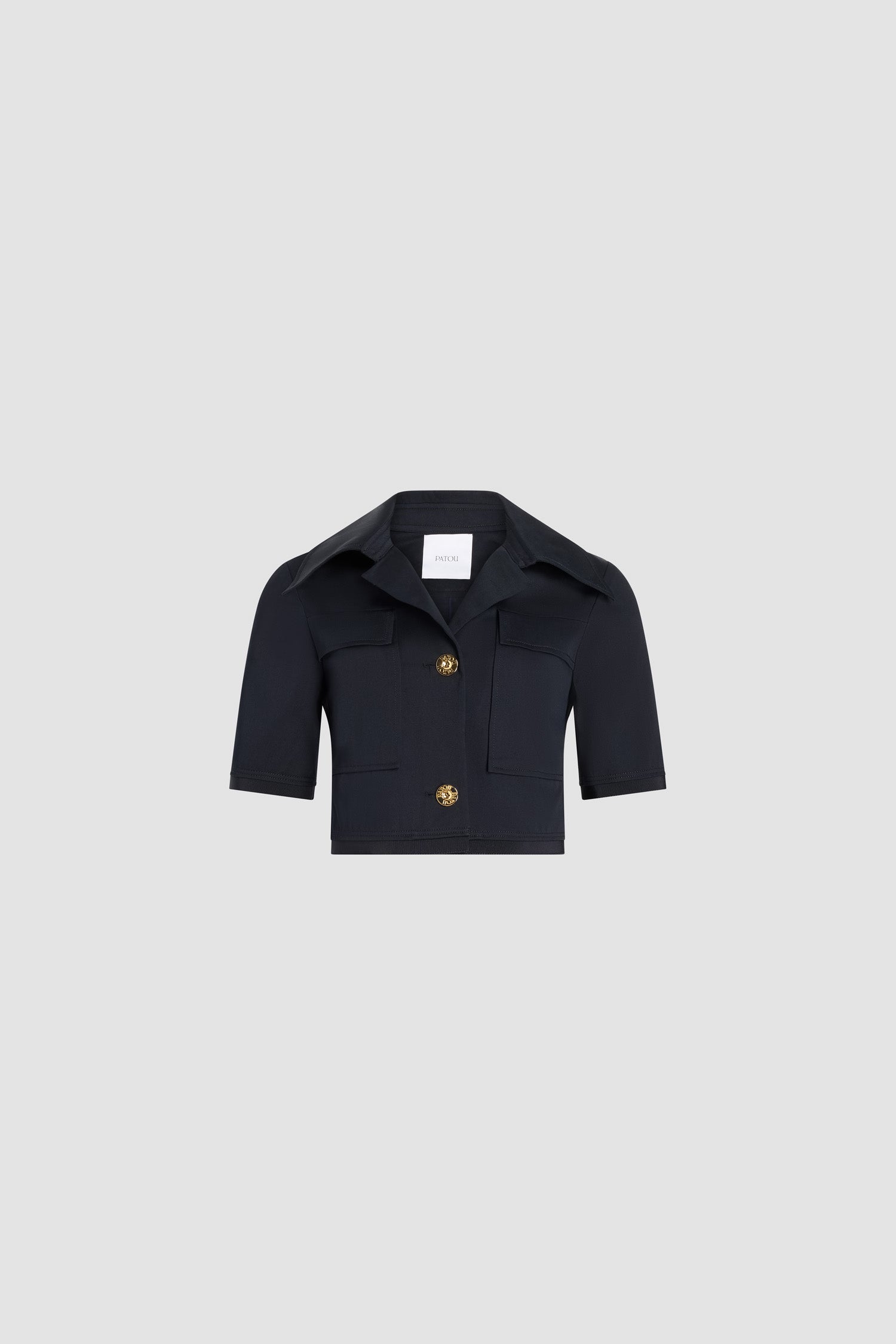 Patou Jackets JA048 veste coton bleu nuit 38