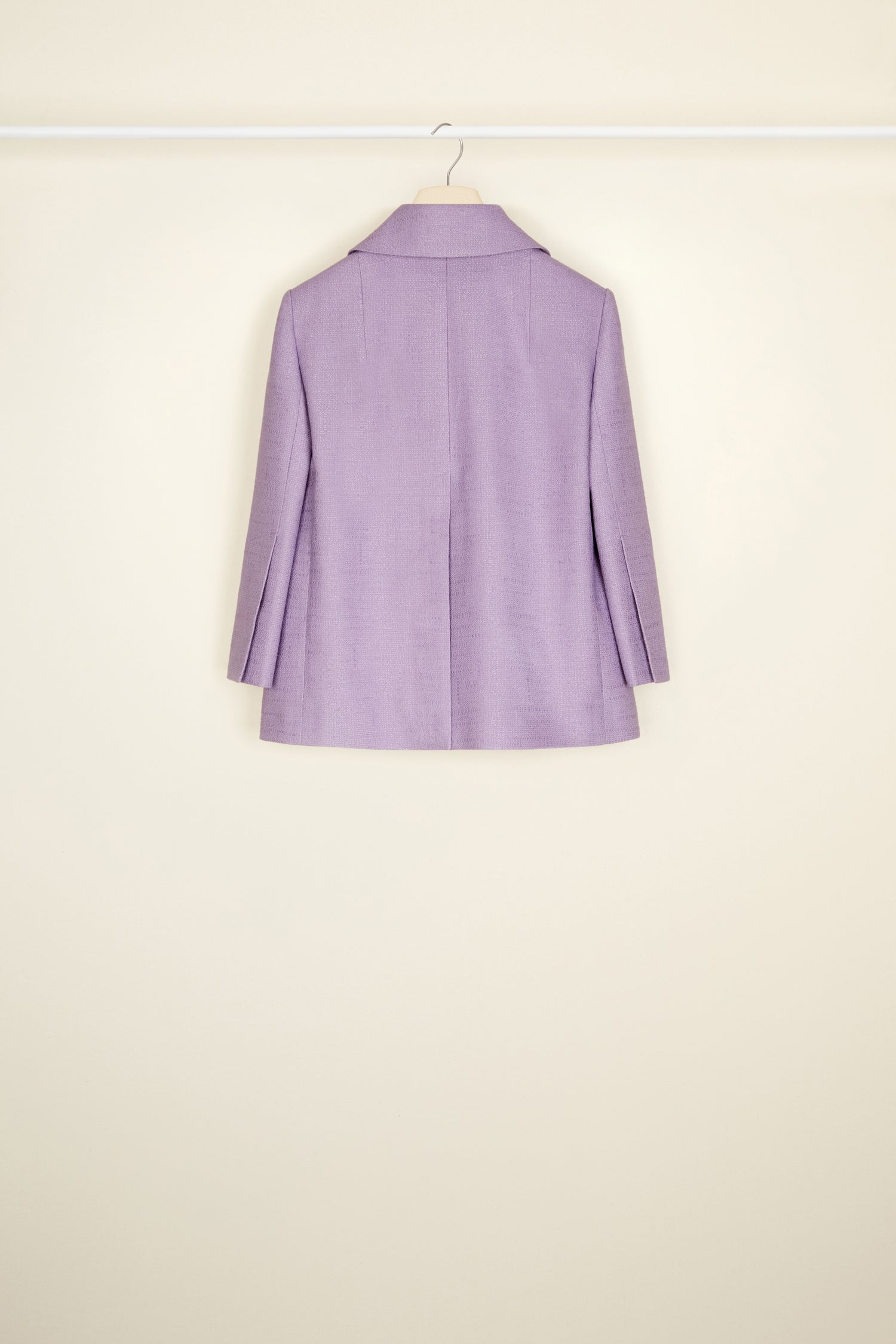 Patou JA018 veste tweed Lavender box guipure