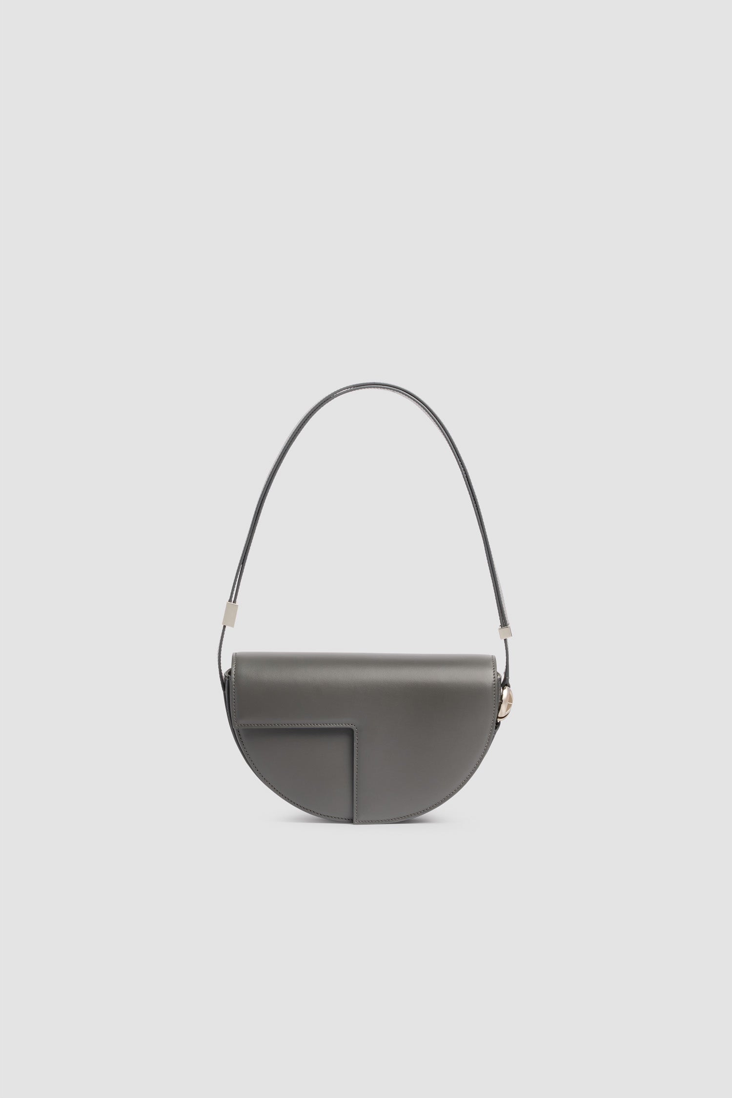 Patou BA0225000966G Le Patou Sac Cuir Gris Stormy Sea