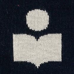 Isabel Marant Siloki CT001JFA chaussettes logo noir