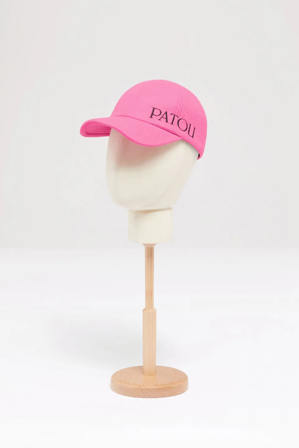 Patou AC040 casquette feutre brodée rose Darling XS-M