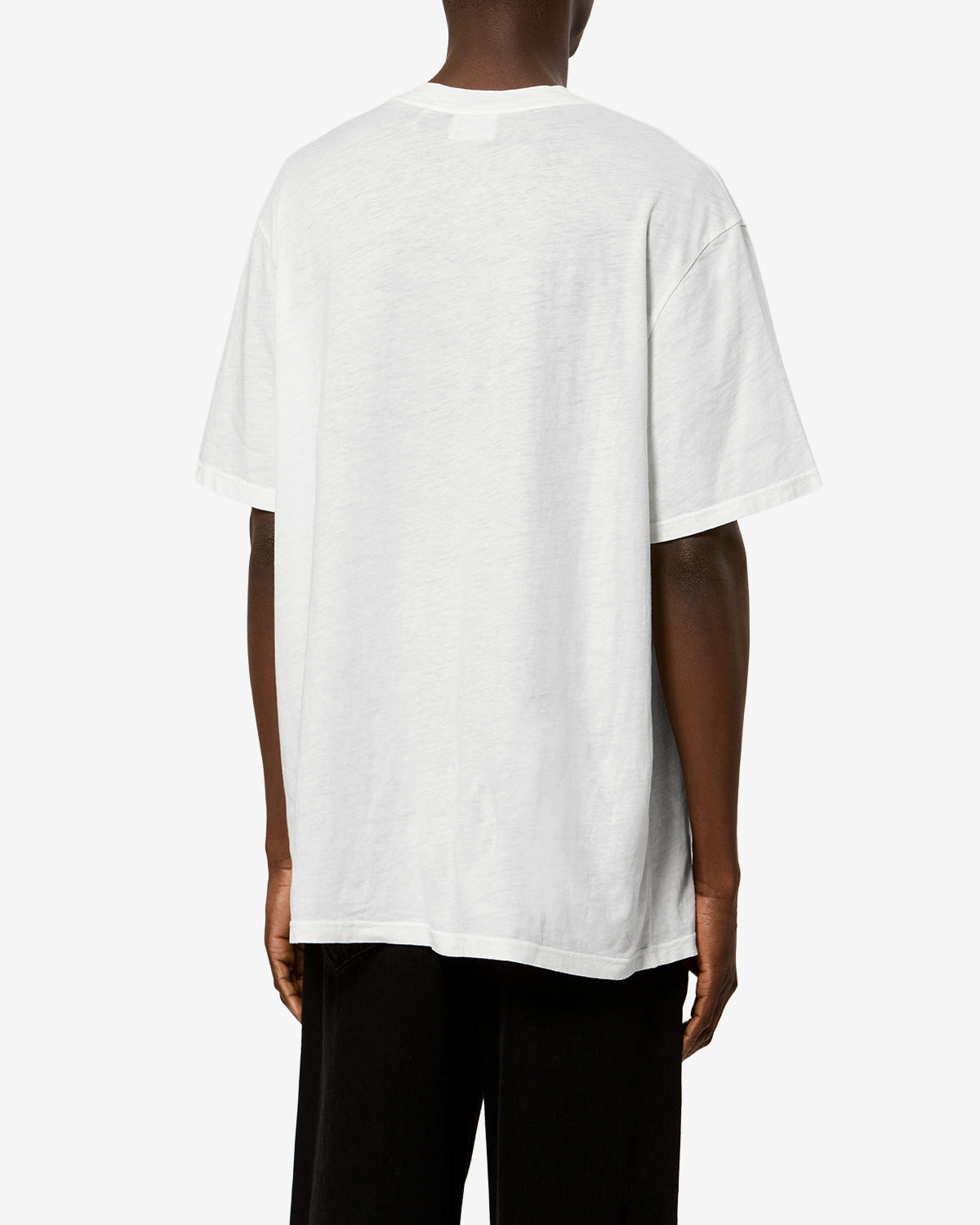 Isabel Marant Hiroe TS0338HA t-shirt écru coton Rodéo