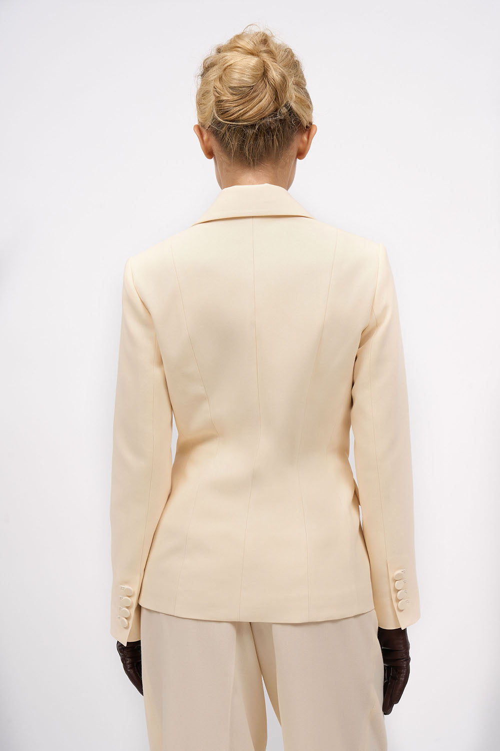 Paul & Joe Romy veste laine cintrée simple croisure