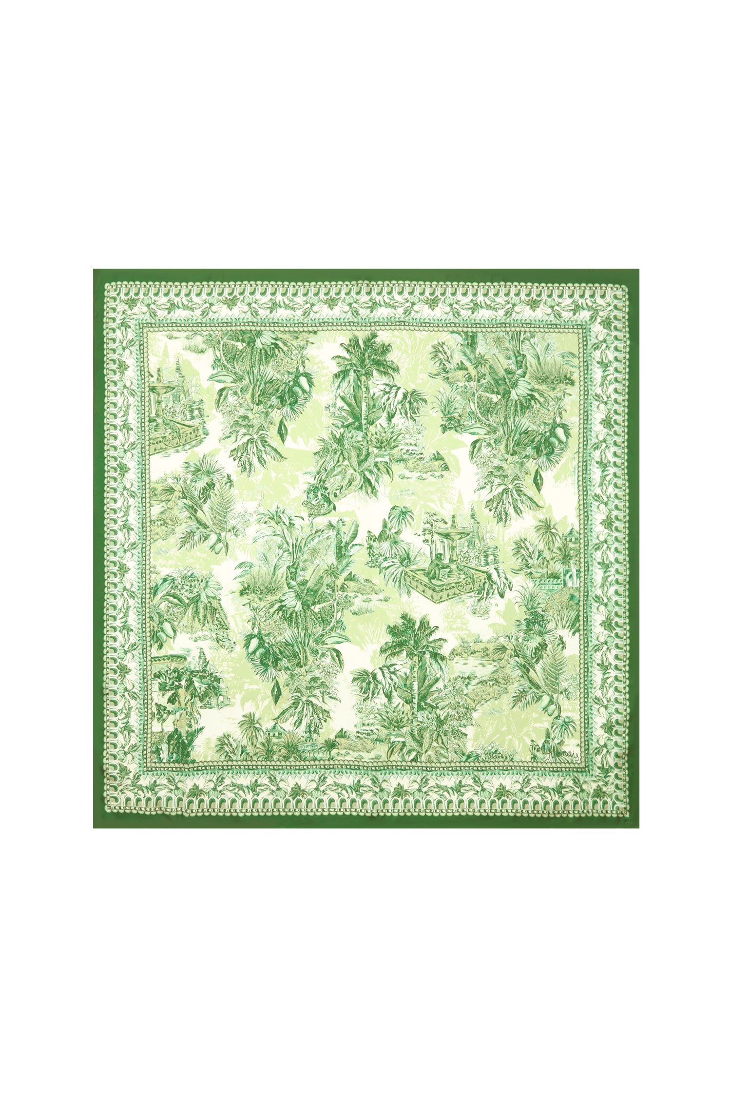 Alemäis Accessories Sara Silk Scarf Foulard Soie OS
