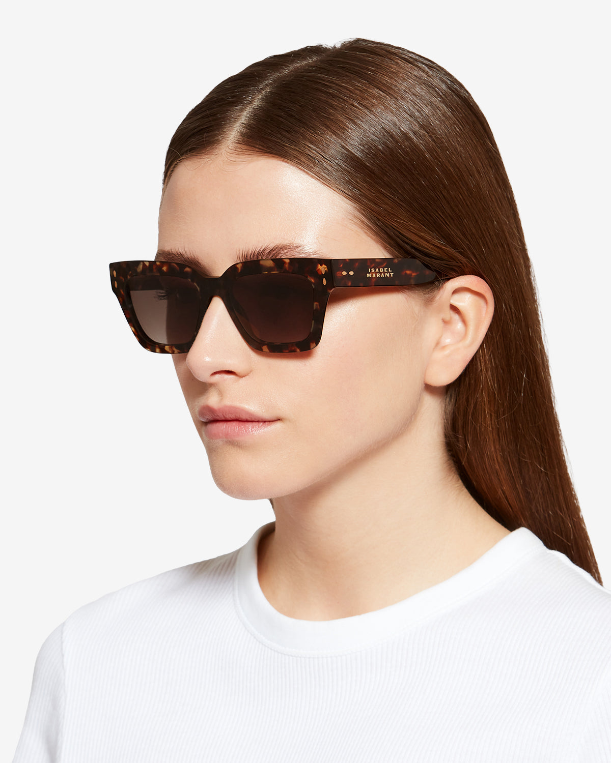Isabel Marant Carmy IM0251S lunettes soleil havana