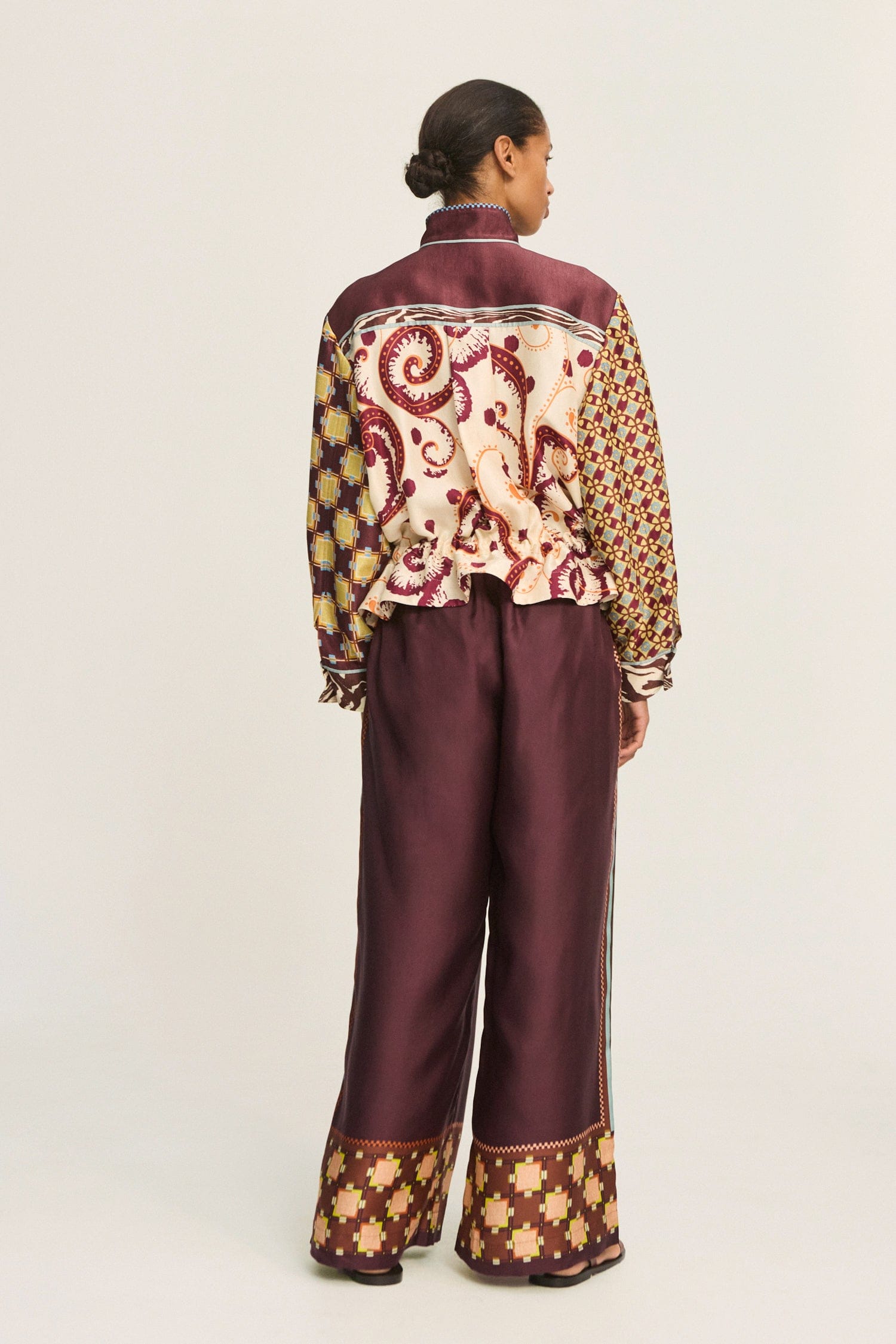 Alemaïs Wilson veste bomber viscose poches
