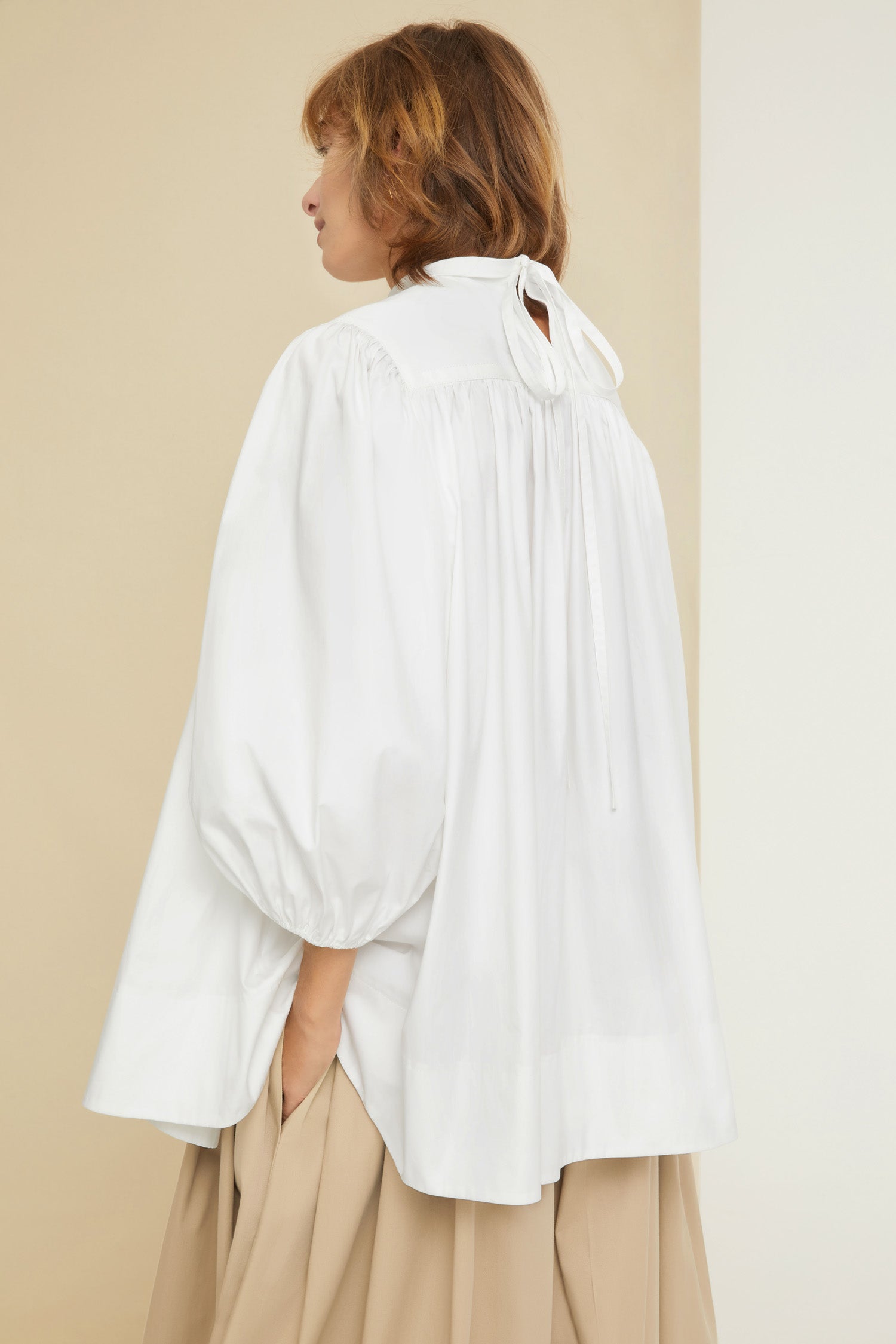 Patou Communion TO020 top coton blanc