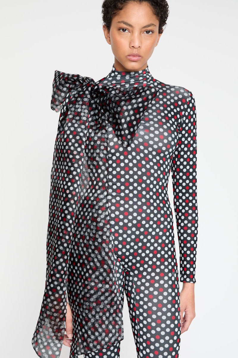 ATU Body Couture Small Dots Combinaison Pois Nœud