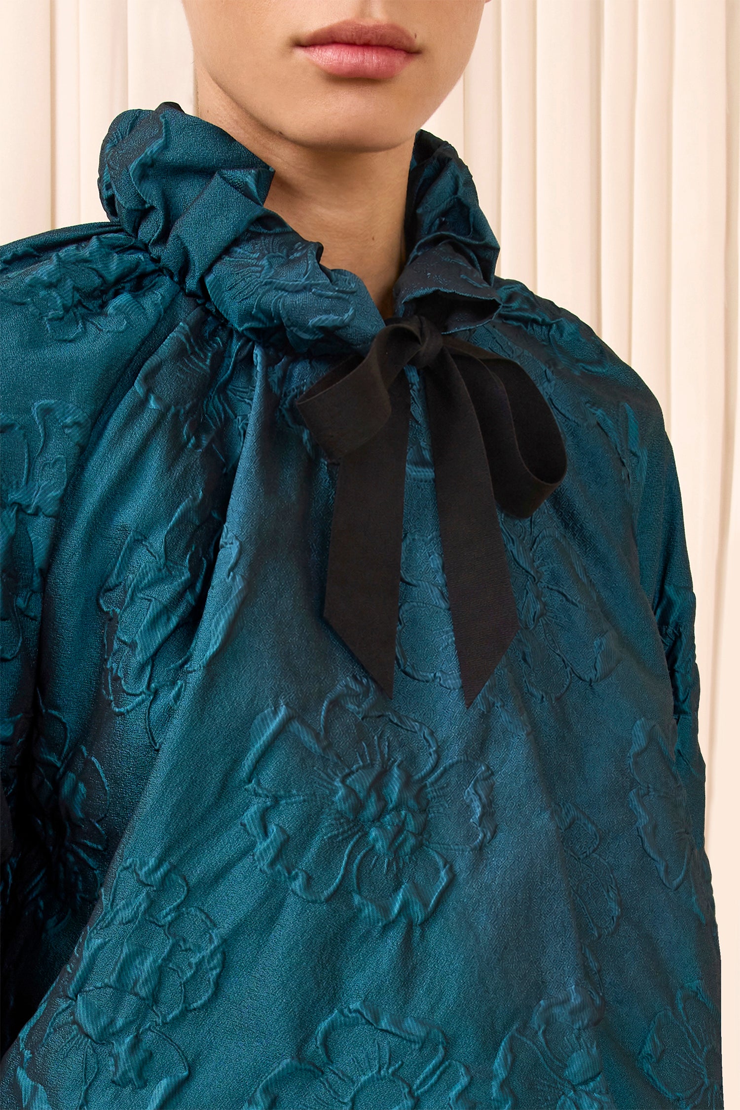 Ulla Johnson Roux veste cloque bleu Beryl