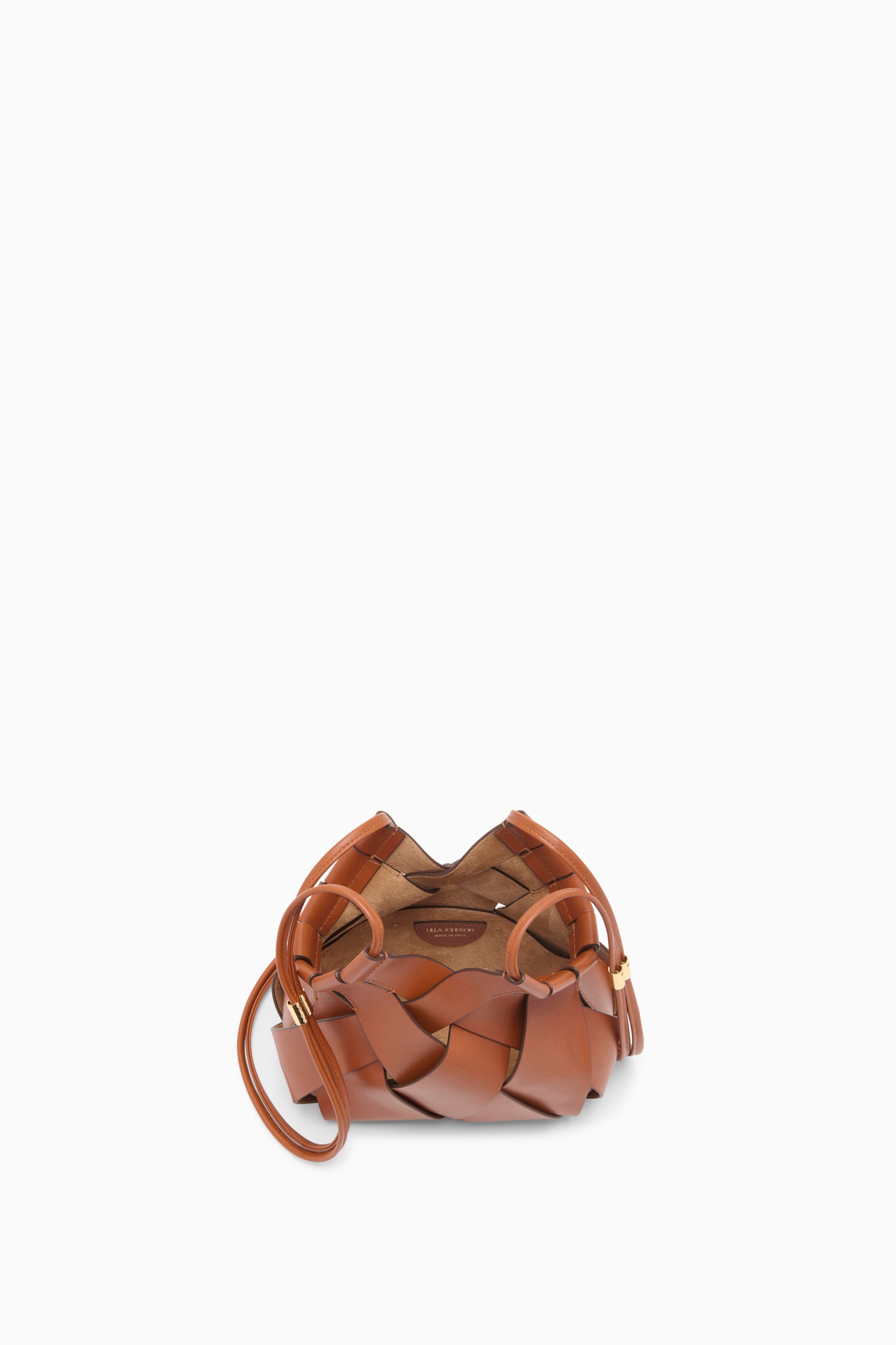 Ulla Johnson Charlotte sac bandoulière cuir marron sierra