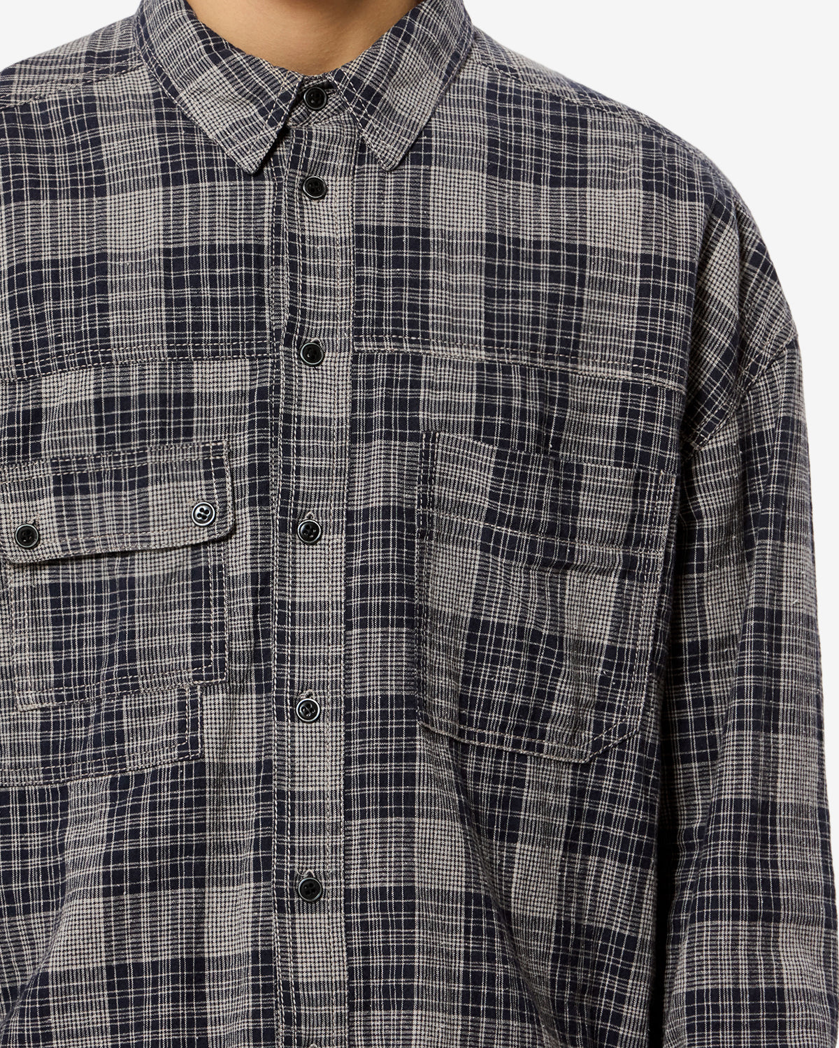 Isabel Marant Vittorio CH0354 Chemise nuit carreaux