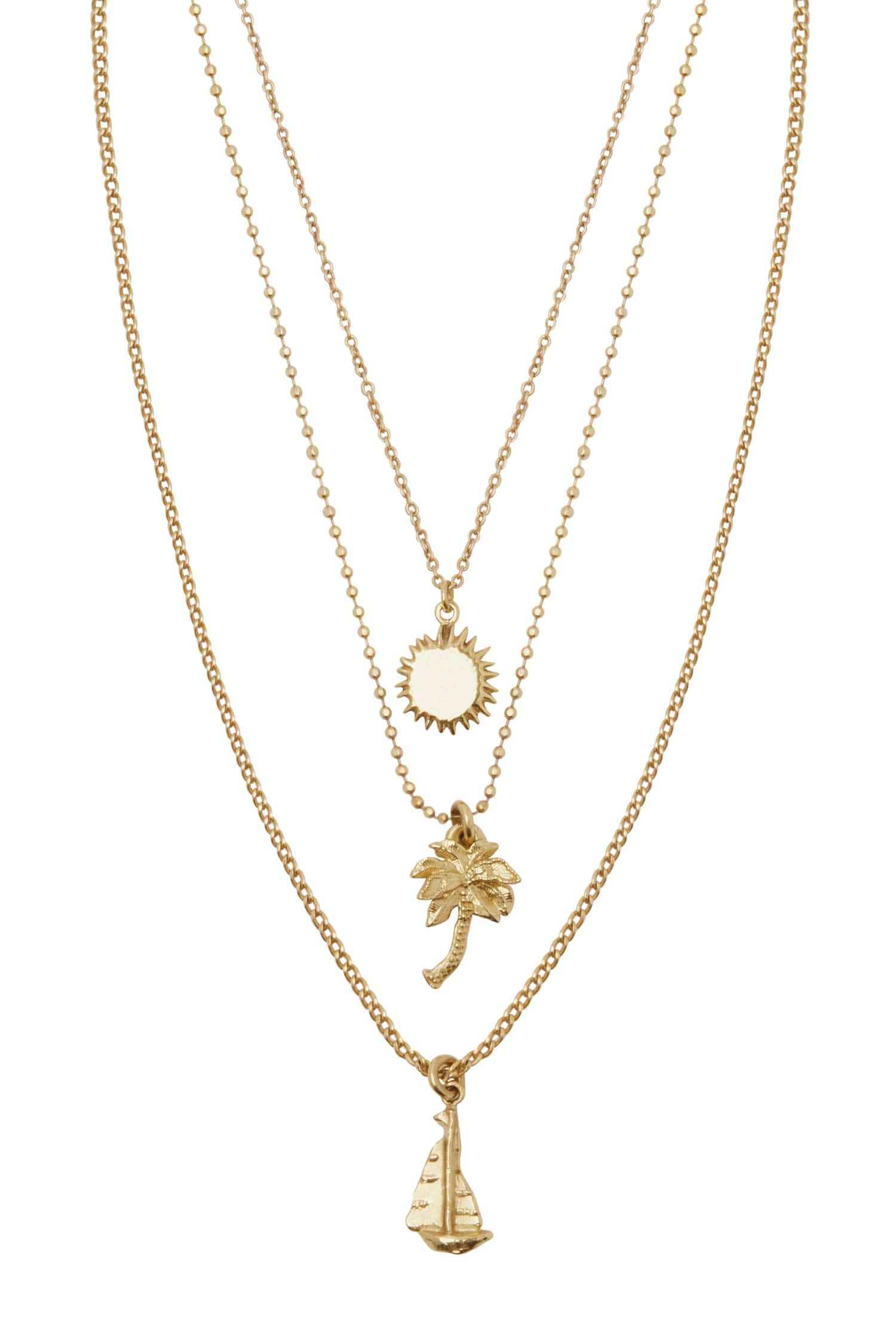 Alemaïs Calypso Multi Charm collier breloques taille OS