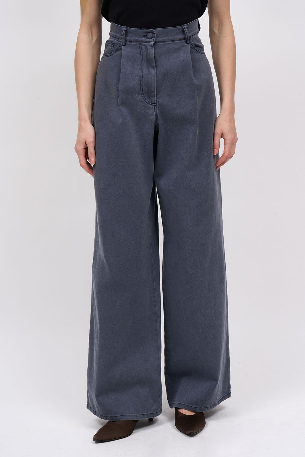 Paul & Joe Tailoring pantalon HERMANO large twill coton